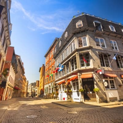 Le quartier du Vieux Montréal