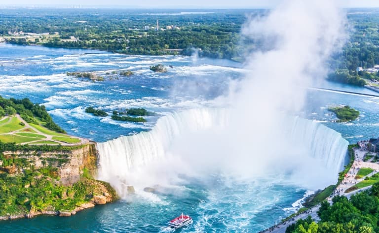 Les mythiques chutes du Niagara