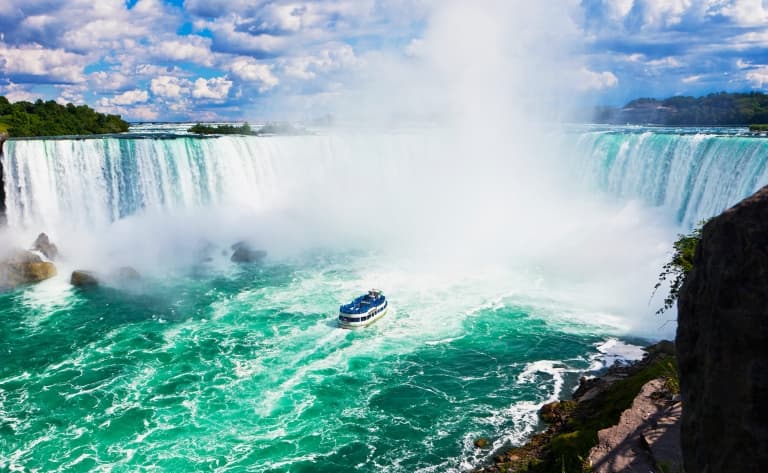 Etourdissantes chutes du Niagara !
